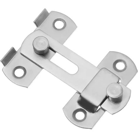 Serrure de porte grange coulissante en inox, 1 pièce (1/5)