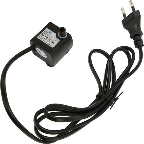 Pompe de Fontaine à Eau pour Chat, Pompe à Eau pour Animal de Compagnie Ultra Silencieuse et Longue Durée de Vie avec Adaptateur Compatible avec le Remplacement du Distributeur D'eau pour Chat