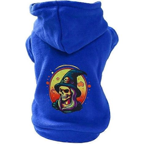 Chiot Costume Halloween Pullover Sweat à Capuche pour Petit Chien Tenue Fête Déguisement S (1/4)