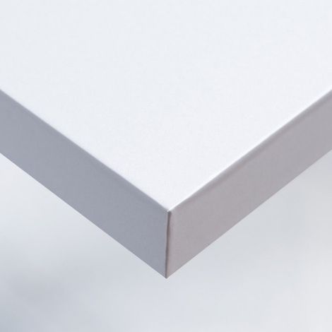 DIMEXACT - Rouleau adhésif blanc laqué pailleté - 122 cm x 0.5 m - En Rouleau
