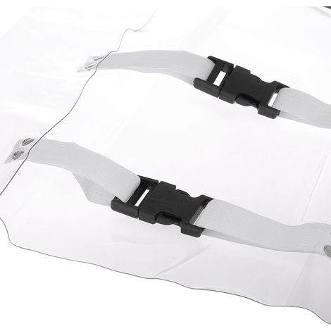 Irovami Tapis de fauteuil dentaire, coussin, repose-pieds, housse de protection transparente en plastique avec élastiques, fournitures pour cabinet dentaire (1/5)