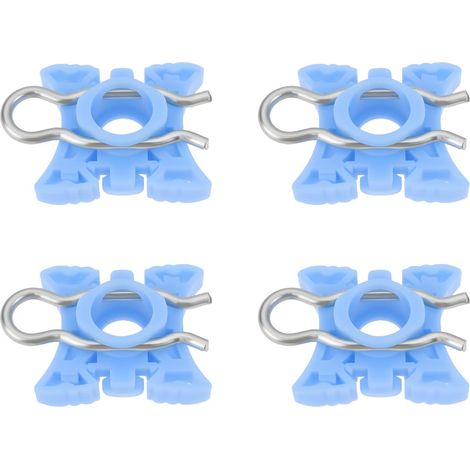 4pcs Clips Coulisse Lève Vitre Carré Compatible avec Scania 4 5 6 P G R T Remplace OEM 1110814 1346119 (1/5)