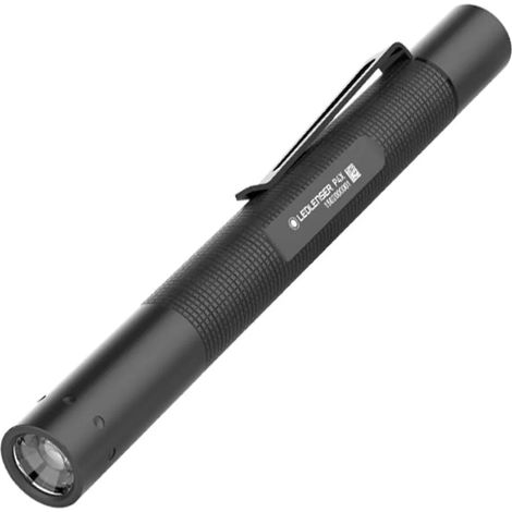 Lampe torche LED LENSER, LED, 120 lm, 80 m, 2 piles AAA 1,5 V, boîte, noire LED LENSER P4X (1/5)
