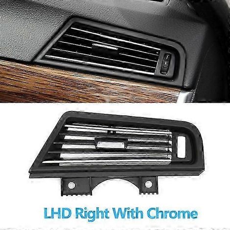 Grille de sortie d'aération de climatisation arrière/gauche/droite/centrale pour BMW Série 5 F10 F11 F18 520i 523i 525i 528i 535i - Bon état (1/5)