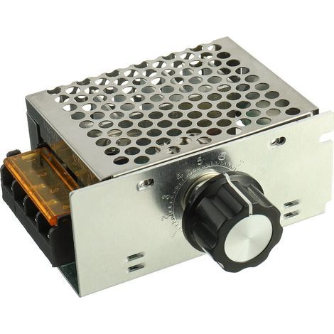 4000W Haute Puissance SCR Régulateur de Tension Électronique 220V AC Moteur Régulateur de Vitesse Gradateur Thermostat (1/5)