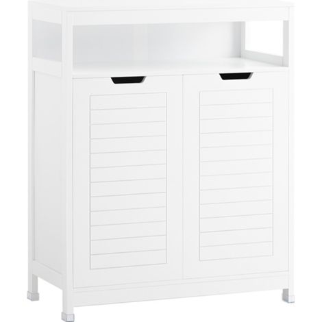SoBuy Bathroom Cabinet Bathroom Storage Cabinet,BZR121-W