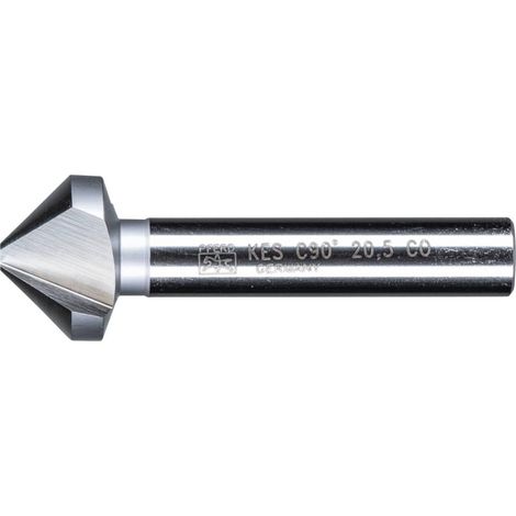 PFERD 25202136 HSS-E Co5 - Fresa conica/sbavatrice 90°, Ø 20,50 mm, diametro gambo 10 mm, DIN 335 C Resistente alle temperature grazie alla percentuale di co-core (1/4)
