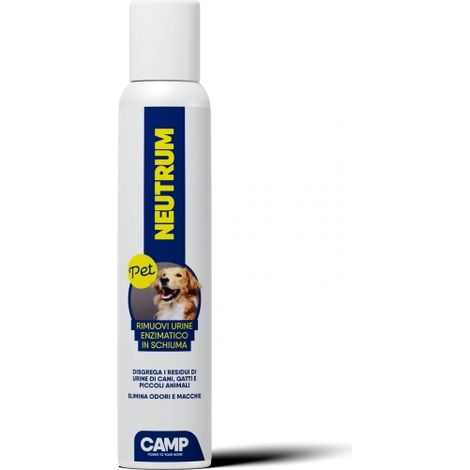 NEUTRUM PET Spray Rimuovi urine, elimina odore urine cani e gatti 200 ml CAMP