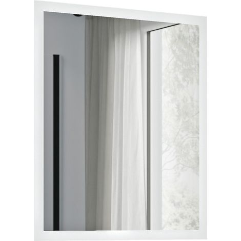 Badspiegel Bernstein VARO eckig mit LED Beleuchtung und Spiegelheizung - Breite 60 cm