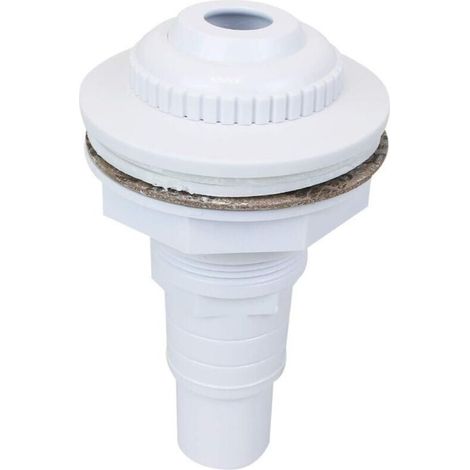 Buse de refoulement pour Piscine Hors Sol avec connecteur pour Tuyau 32 et 38 mm Blanc (1/3)
