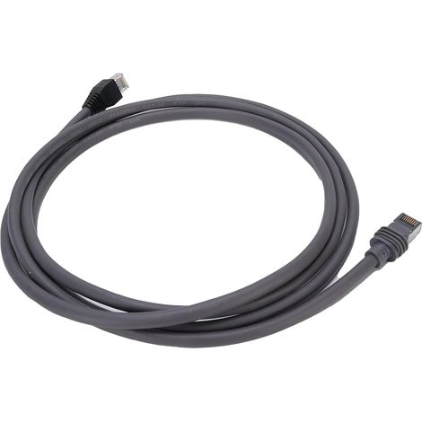 Câble Satellite, 2/5/10/15 / 23 Meter Câble D'alimentation CC de 1200 Mbps Extension de Satellite de Haute Vitesse Corde RJ45 RJ45 Câble Satellite pour le Remplacement pour le (5m) (1/5)