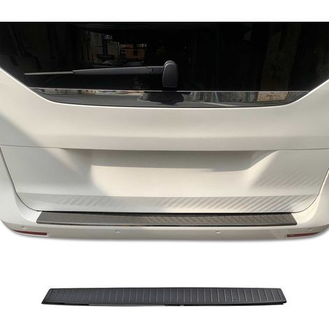 Protection Seuil de Pare-Chocs Arrière pour Mercedes Classe V 2014 à 2021, Couverture de Seuil de Coffre, Bande Seuil de Chargement en Acier INOX Chromé Foncé (1/5)