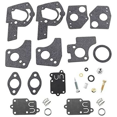 Kit de réparation pour carburateur - Membranes - Joint d'étanchéité pour Moteurs Briggs & Stratton 3 à 5 CV HP 495606 494624 135292 135232 135212 270026 272538 272538S 272637. (1/5)