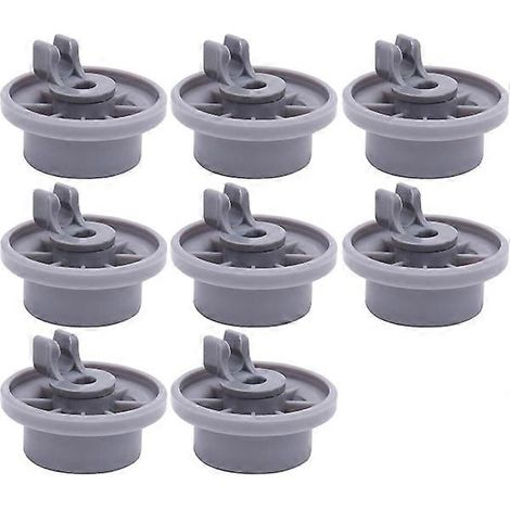 8 roues pour panier inférieur universel pour lave-vaisselle Siemens Bosch Beko Neff