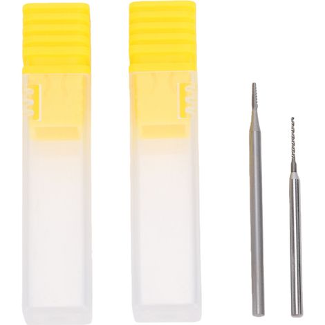 Kit de 2 pièces pour retirer les vis endommagées des téléphones : foret en acier au tungstène de 1,3 mm pour petits appareils électroniques. (1/5)