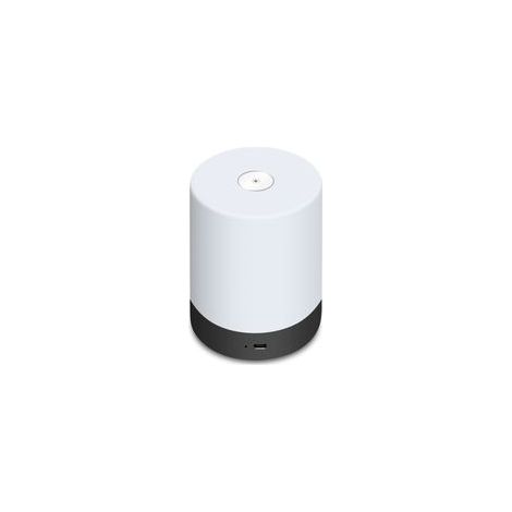 Veilleuse LED RGB rechargeable USB avec éclairage blanc chaud, pour chambre enfant et chambre à coucher, sans télécommande –