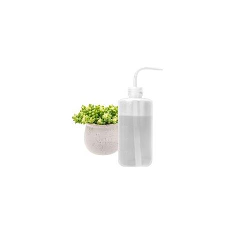 Arrosoir bouteille pissette Plastique De SéCurité Squeeze Bouteille D'Arrosage Bouteille D'arrosage à Presser Pour Plantes Succulente bonsai interieur Plant Artificiel Petite Pot Plantes, 500mL