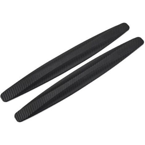 Bande Caoutchouc Pare Chocs Voiture Bande Protection Pare Chocs Voiture Autocollant Protection Porte Bande Protection Contre Les Rayures 2 Pièces(Size:Black)