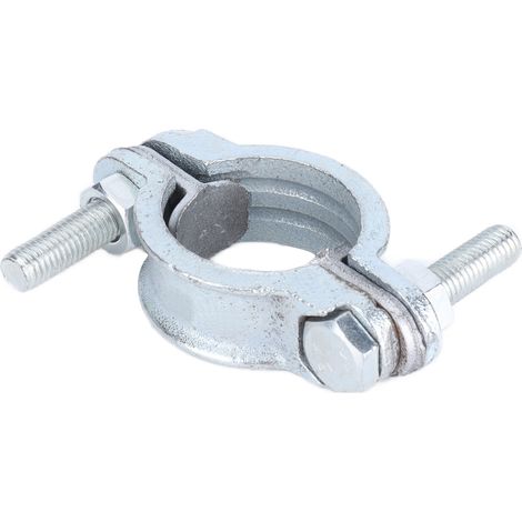 Collier de serrage robuste en acier carbone, résistant haute température, pour tuyaux caoutchouc et acier, diamètre 27-32 mm, fixation étanche et durable. (1/5)