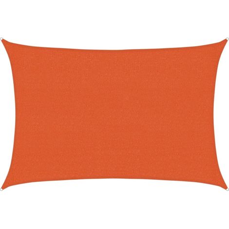 Maison Exclusive - Sonnensegel 160 g/m² Orange 2,5x3,5 m HDPE