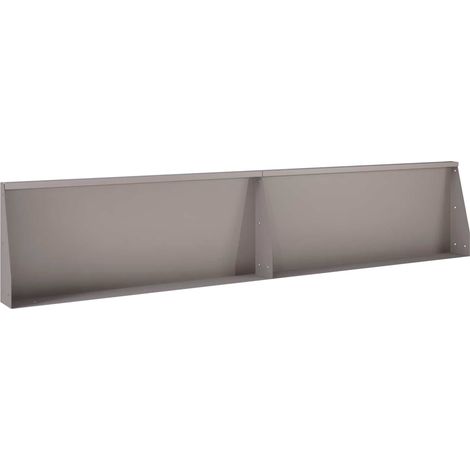 vidaXL Muro de Contención 2 uds. 100 x 12 x 50 cm Acero oxidado (1/2)