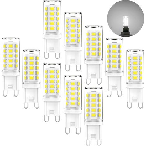 G9 LED ampoule LED lampe de maïs en céramique 5 W large électrique sans scintillement petite lampe de maïs éclairage LED courant constant 10 pièces (1/5)