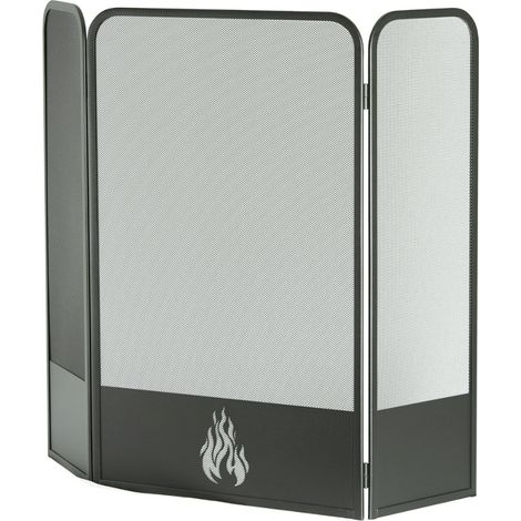 Pare-feu 3 volets Solvek Anthracite Edilinox
