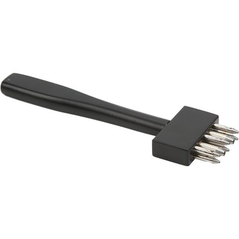 Poinçon à griffes pour cuir, résistant à l'usure, haute dureté, utilisation à long terme, outil de ciseau à cuir spécialement conçu, 2 grands, 6 petits