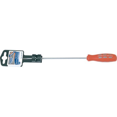 Draper 55493 Draper Expert Plain Slot Parallel Tip Mechanics Screwdriver, 3.2 x 150mm (1/5)
