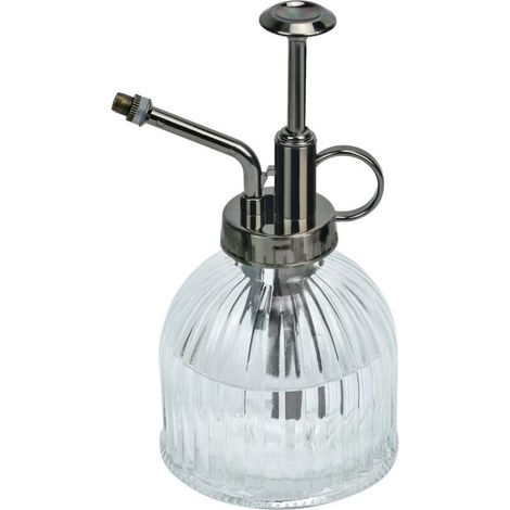 Arrosoir rétro Ulisem, arrosoir en verre de 200 ml pour plantes, arrosoir en verre pour pots et terrariums d'intérieur, pour fleurs de jardin d'intérieur et d'extérieur, plantes d'intérieur, incolore (1/4)