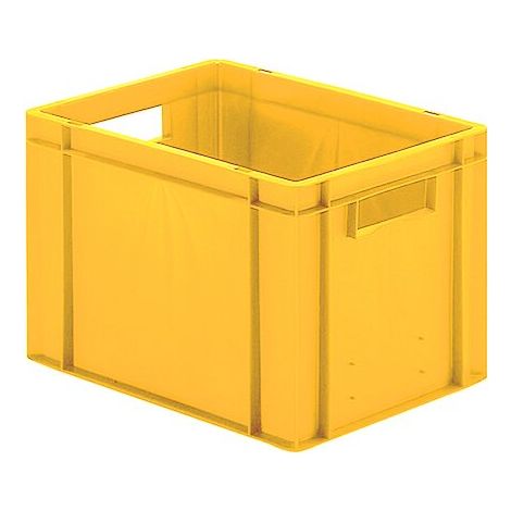Transport-Stapelkästen, gelb Maße in mm (BxTxH): 400 x 300 x 210