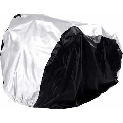 Housse universelle pour vélos, imperméable et légère, pour 3 vélos, rangement intérieur/extérieur (1/5)