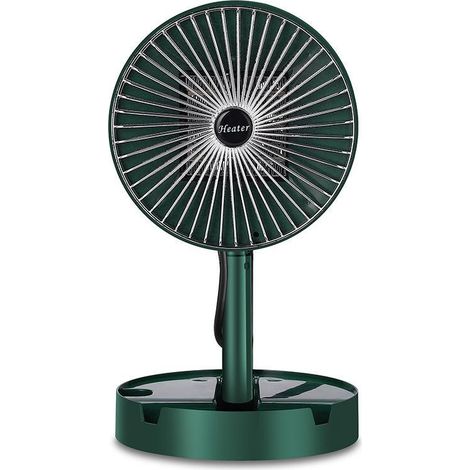 Mini radiateur électrique pliable à 180° compact et portable faible consommation hauteur réglable modes et protection contre la 180 2 (1/4)