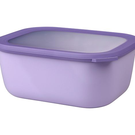 Bol Multifonction Rectangulaire - Boîte Conservation Alimentaire avec Couvercle - Convient comme Boîte de Hermétique pour le Réfrigérateur, Micro-ondes (1/5)
