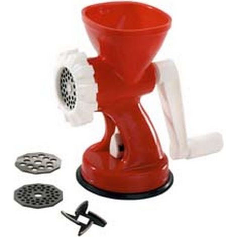1PZ TRITACARNE A MANO CON VENTOSA