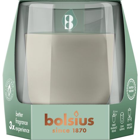 Bolsius Cleanlight Duftglas Starterkit zypresse & amber Duftkerze