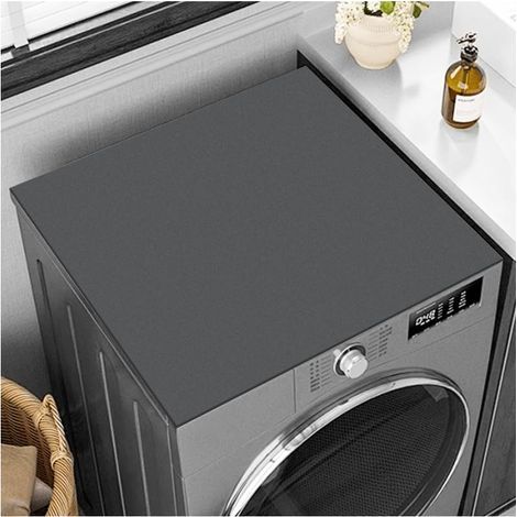Housse Machine a Lave Dessus 60 X 60 cm,Potection Machine a Lave Potege,Tapis Lave Linge Top,Washing Machine Top Cove,Couvetue Machine a Lave Antidéapant pou éfigéateu, Cuisine (1/5)