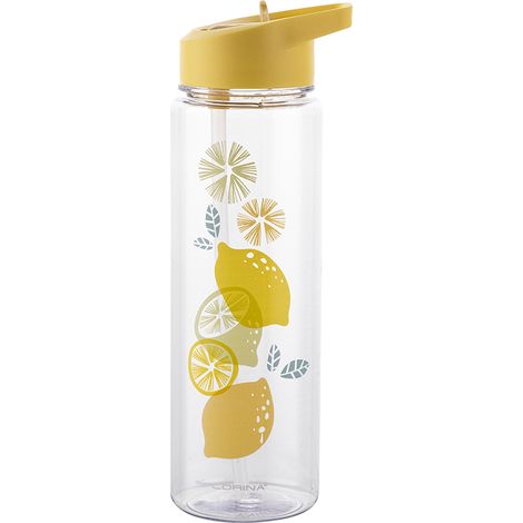 Botella de plástico amarilla Meyve de 700 ml (1/3)