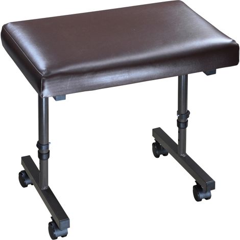 Repose-pieds sur roulettes Aidapt VG819,  Beaumont, Coutures thermosoudées pour une meilleure hygiène (1/2)