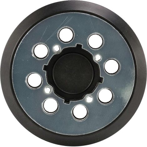 Plateau de ponçage de rechange auto-agrippant de 12,7 cm (5 pouces) pour ponceuses à chenilles aléatoires DWE6421/6421K, DWE6423/6423K et DCW210B - FFY (1/4)