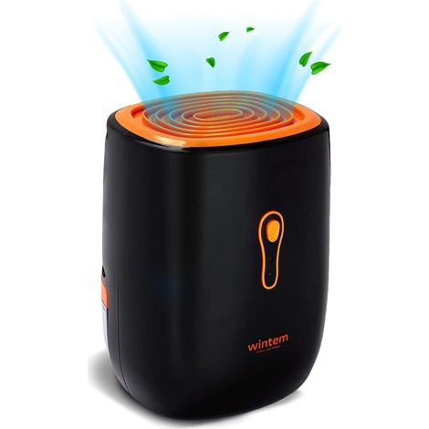 Déshumidificateur Compact Portable Intelligent Réservoir 750 ml avec Système d'alarme arrêt automatique (1/5)