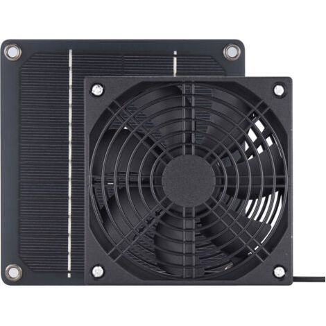 Longue durée de vie solaire extérieure à grande vitesse de ventilateur d'extraction d'animal familier de ventilateur d'extraction solaire 3W (1/4)