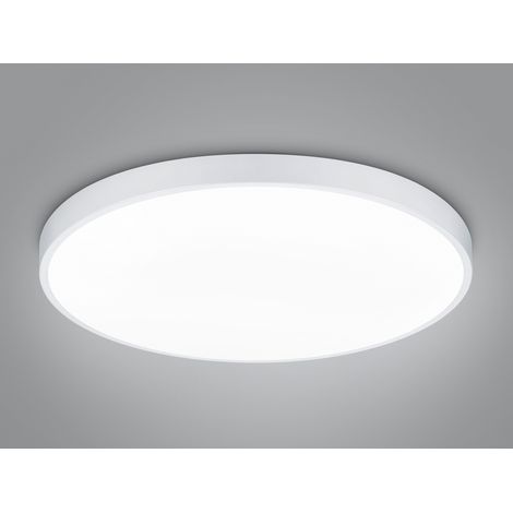 Große LED Deckenleuchte WACO Weiß extern dimmbar, hell mit 12.400 Lumen Ø 75cm (1/5)