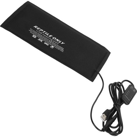 Tapis chauffant pour reptiles et petits animaux (tortues, lézards, etc.) avec contrôle de température USB. (1/5)