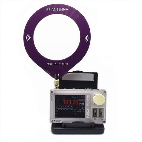 Radio TEF6686 avec écran IPS 2 pouces, ESP32, récepteur radio FM/LW/MW/SW (ondes courtes) (1/5)