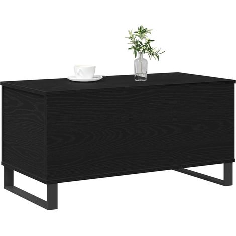 Maison Exclusive - Table basse Chêne noir 90 x 44,5 x 45 cm Bois d'ingénierie