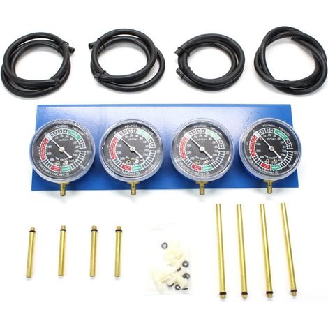 Kit de synchronisation de carburateur à 4 cylindres, jauge à vide, équilibreur de synchronisation, jauges d'équilibrage pour moto, carburateurs