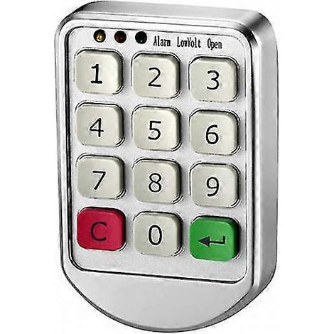 Serrures intelligentes Aubess pour armoires, serrure électronique à clavier à mot de passe, serrure à code à combinaison numérique 25-26 (1/5)