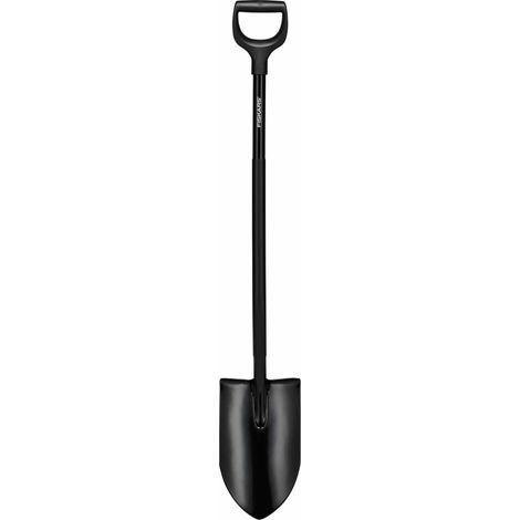 FISKARS Ergonomic Pro Gärtnerspaten spitz XL, schwarz - 1066707 (1/5)