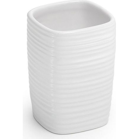 Kelly portaspazzolini bianco (1/3)